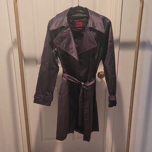 NEW Esprit Elegant Black Women's Trench Coat